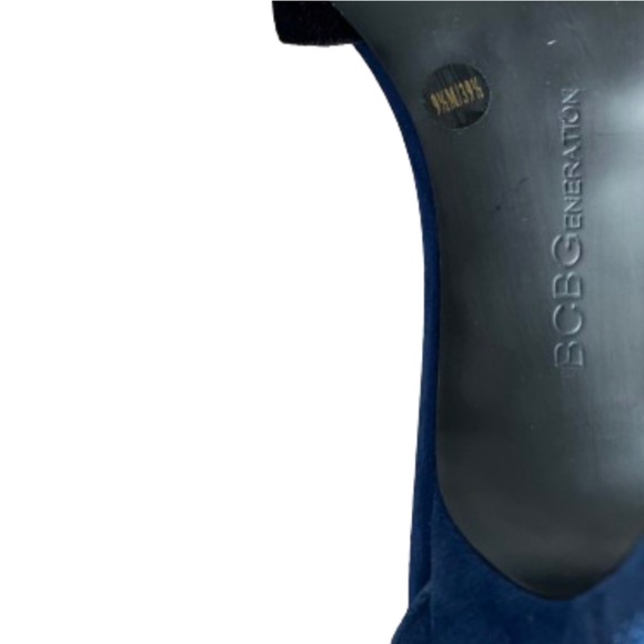 BCBGeneration Suede Ankle Strap Malabo Heels - Picture 6 of 6